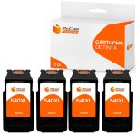 PcCom Essential Canon 540XL/541XL Cartucho Tinta Compatible Negro/Tricolor Pack 4 PcCom Essential Canon 540XL/541XL Cartucho Tinta Compatible Negro/Tricolor Pack 4
