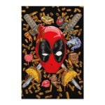 Erik Póster Marvel Deadpool Bullets and Chimichangas 91.5x61cm
