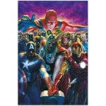 Erik Pôster Marvel Os Vingadores 10 Por Alex Ross 91.5x61cm Erik Pôster Marvel Os Vingadores 10 Por Alex Ross 91.5x61cm