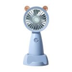 Klack Mini Ventilador con Soporte para Móvil Azul Klack Mini Ventilador con Soporte para Móvil Azul