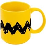 Erik Snoopy Taza con Diseño Camiseta de Charlie Brown