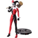 Noble Collection DC Comics Flexible Figur Harley Quinn Jester 16cm