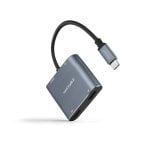 Nanocable Conversor USB-C a 2xHDMI/USB2.0/PD 15 cm Gris Nanocable Conversor USB-C a 2xHDMI/USB2.0/PD 15 cm Gris