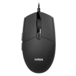 Mouse USB Nilox 1,5 m 3200 DPI Nero