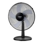 Tischventilator Ufesa Malmo 50W 40cm 3 Stufen Oszillation 5 Flügel Schwarz