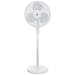 Ventoinha de Pé FM Calefacción VP-40 45W 40cm 3 Velocidades Cabeça Oscilante Altura Regulável