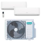Climatiseur Multi-split 2x1 Hisense 2AMW52CF912 4,10 kW A++ Inverter Réversible Connecté