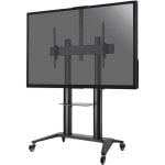 Kimex Suporte de Chão Videoconferências para Ecrãs 70"-120" Altura 160cm VESA 1000x600 Máx. 120Kg