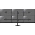 Kimex Soporte de Mesa Giratorio/Inclinable/Rotativo para 6 PC 17"-32" VESA 100x100 Máx. 6Kg/Pantalla Kimex Soporte de Mesa Giratorio/Inclinable/Rotativo para 6 PC 17"-32" VESA 100x100 Máx. 6Kg/Pantalla