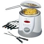 Clatronic FRR 2916 Fondue-Fritteuse 1L 6 Gabeln 900W