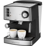 Kaffeemaschine Espresso Clatronic ES 3643 1,6L 15 bar mit Milchaufschäumer