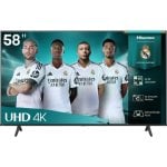 TV Hisense LED 58A6K 58" 4K Ultra HD Smart TV HDR10+ Wi-Fi Bluetooth TV Hisense LED 58A6K 58" 4K Ultra HD Smart TV HDR10+ Wi-Fi Bluetooth
