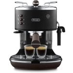 De'Longhi Icona Vintage Espressomaschine, 15 Bar, Schwarz