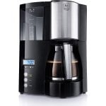 Melitta Optima Timer Drip Coffee Maker 8 tazze Nero