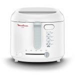 Moulinex AF2031 Friggitrice, Uno, Capacità di 1 Kg per 4 persone, Capacità olio 1,8 L, Bianco