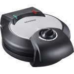 Severin WA 2103 Macchina per waffle 1200 W Nero/Argento