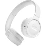 Cuffie wireless pieghevoli JBL Tune 520BT bianche