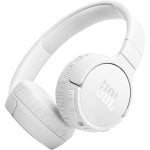 Cuffie wireless JBL Tune 670NC con cancellazione adattiva del rumore Bianco