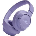 Auriculares JBL Tune 720BT sem fio Bluetooth, microfone integrado, dobráveis, roxo