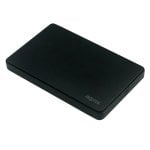 Ca. APPHDD300B externes Gehäuse für schraubenlose 2,5-Zoll-SATA-USB-3.0-Festplatte, Schwarz