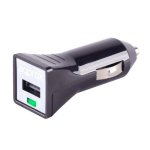 Cargador de coche Approx APPUSBCARB USB 1A compacto con LED negro