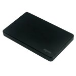 Environ APPHDD200B Boîtier pour disque dur externe 2,5'' SATA USB 2.0 sans vis Noir Environ APPHDD200B Boîtier pour disque dur externe 2,5'' SATA USB 2.0 sans vis Noir