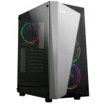 Boîtier Midi Tower Zalman S4 Plus RGB USB 3.0 Noir avec Fenêtre