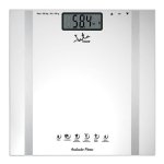 Balança Bioimpedância Jata 532 Até 180Kg 6 Índices Memória 12 Utilizadores Ecrã LCD