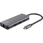 Trust Dalyx Adaptador Multipuerto USB-C 6 en 1