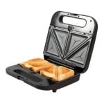 Cecotec Rock'n Toast 1000 Machine à Sandwich 3en1 avec Plaques Interchangeables 800W Inox