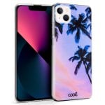 Estojo legal com desenhos de praia para iPhone 13 Mini