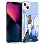 Estojo de viagem legal de desenho animado para iPhone 13 Mini