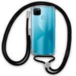 Fantastica custodia con cavo nero per Realme C21Y / C25Y