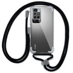 Cool Funda Antigolpes con Cordón Reforzado Negro para Xiaomi Redmi 10 / Redmi 10 2022