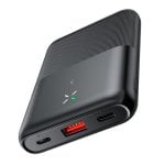 Ksix Powerbank Ultra Mince 10000mAh 22,5 W Noir