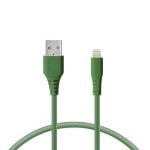 Câble de charge rapide Ksix Lightning vers USB-A 1 m vert