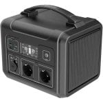 Station d’énergie EZVIZ PS600 607Wh 2 ports AC 2 ports DC 4 ports USB Batterie LiNMC Écran intelligent Charge solaire LED intégrée