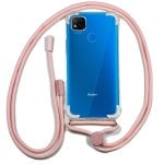 Étui avec lanière rose cool pour Xiaomi Redmi 9C / 10A
