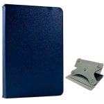 Fantastica custodia girevole blu liscia per ebook/tablet da 9".