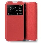 Custodia Flip Cover rossa, fantastica e liscia, per Realme 8i / Narzo 50