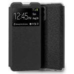Cool Funda Flip Cover Liso Negro para Realme 8i / Narzo 50