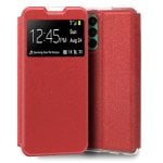 Capa Flip Flip Red Smooth Cool para Samsung M135 Galaxy M13 / A23 5G