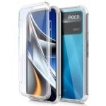 Fantastica custodia in silicone anteriore/posteriore trasparente 3D per Xiaomi Poco X4 Pro 5G