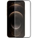 Fantastica protezione per schermo in vetro temperato nero 3D completo per iPhone 12 Pro Max