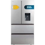 Frigorífico Americano Cecotec Bolero CoolMarket FD 510 WD Total No Frost 183cm 506L E Inox Dispensador Água