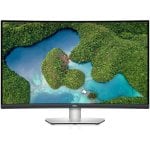 DELL S Series S3221QSA LED display 80 cm (31.5") 3840 x 2160 Pixel 4K Ultra HD LCD Nero, Argento