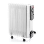 Radiateur à Huile InnovaGoods Oileven 2500W 11 Éléments Blanc Gris