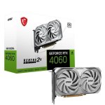 MSI GeForce RTX 4060 VENTUS 2X BLANC OC 8 Go GDDR6 DLSS3