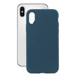 Coque Ecologique Semi-rigide Ksix pour iPhone X/XS Bleue