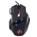 Klack X7 Ratón Gaming LED Ergonómico con 7 Botones 5500 DPI Negro Klack X7 Ratón Gaming LED Ergonómico con 7 Botones 5500 DPI Negro